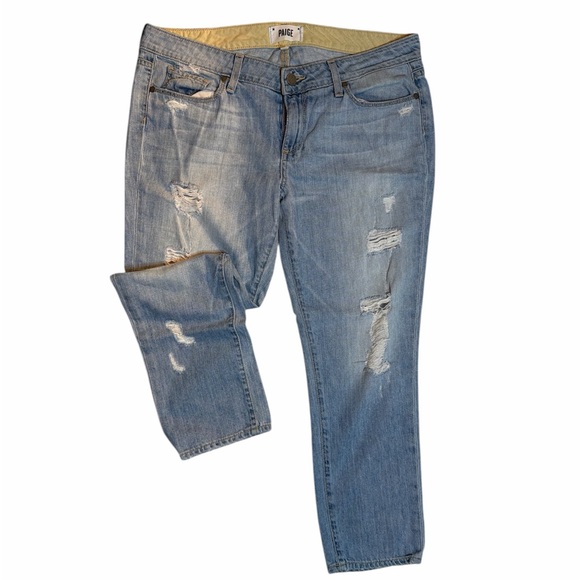 PAIGE Denim - PAIGE Women's Distressed Blue Jeans